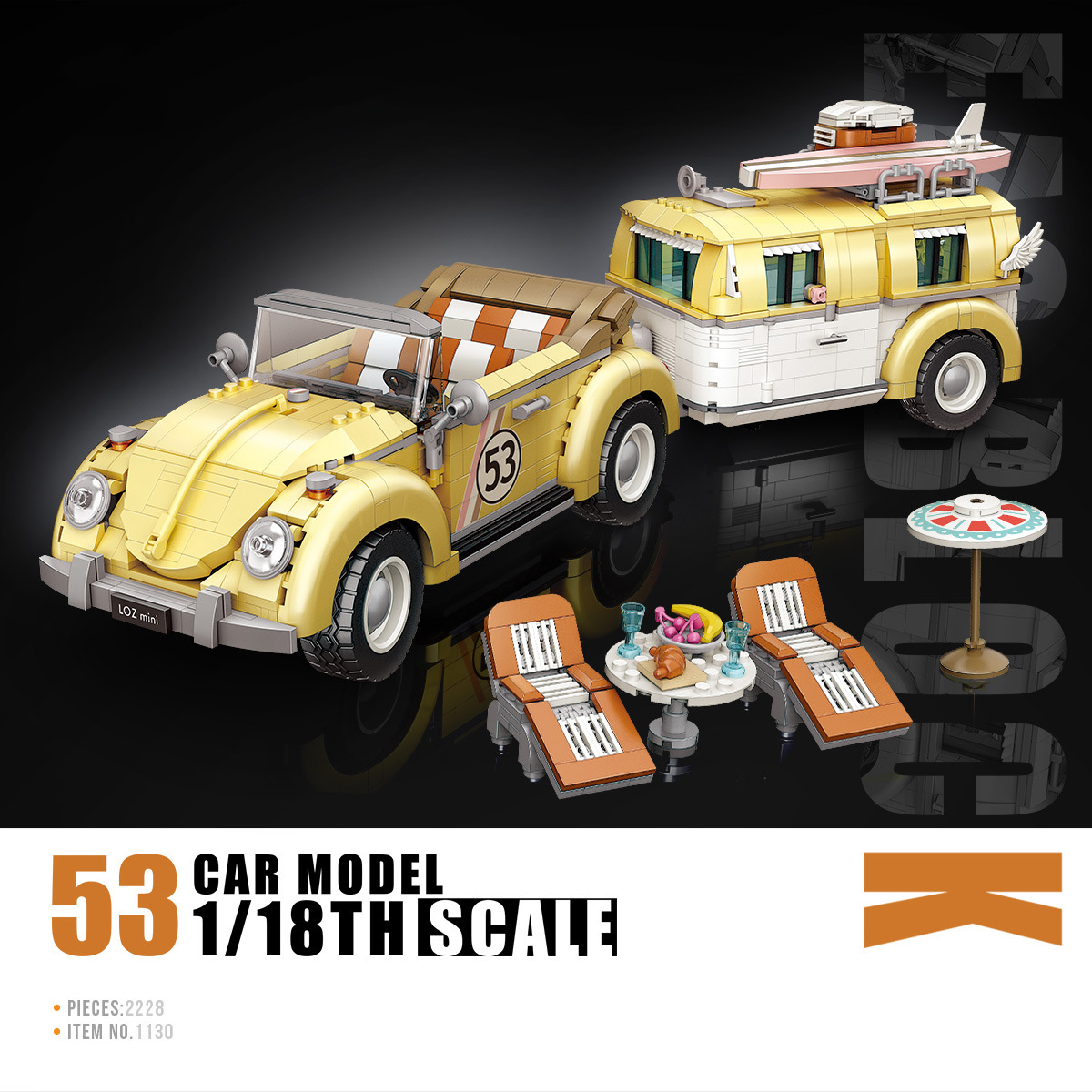 Kids Toys Brands - فكرة 1:18 مقياس داس السيارات الخنافس
