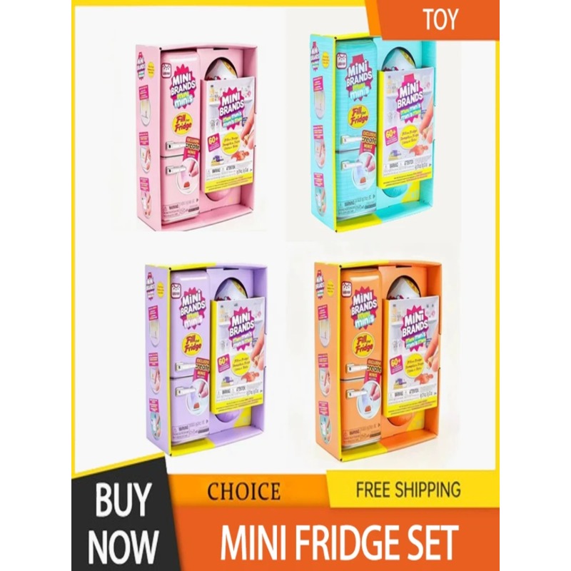 Kids Toys Brands - مجموعة ثلاجة ميني فيل ذا فريدج