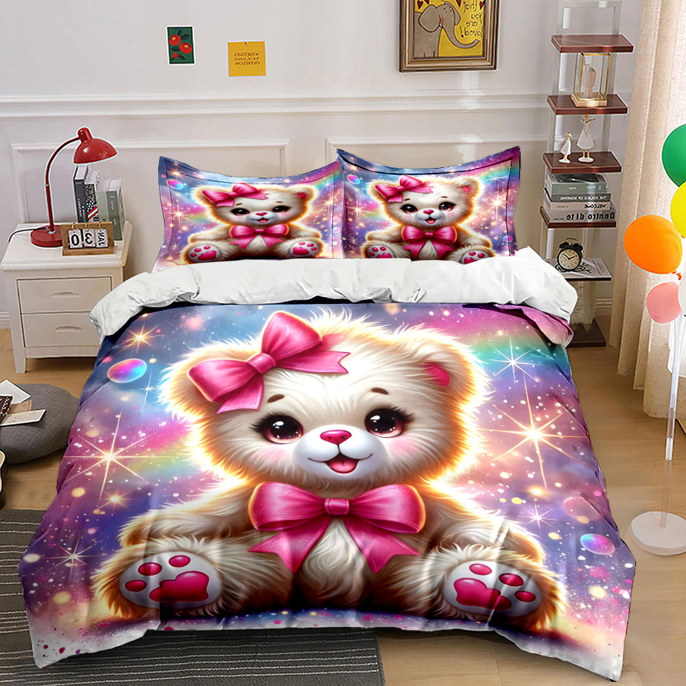 Kids Toys Home - مجموعة أغطية سرير فاخرة للأطفال مع
