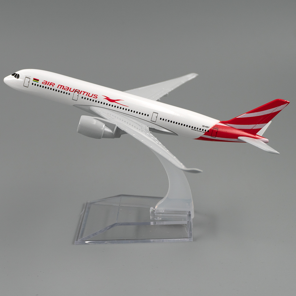 Kids Toys Mauritius - 1/400 ايرباص A350 موريشيوس نموذج طائرة