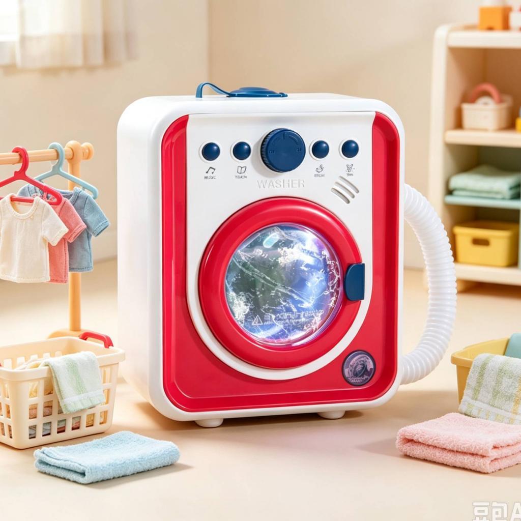 غسالة ملابس صغيرة محاكية للأطف - مراجعة Kids Toys In Store وسعره