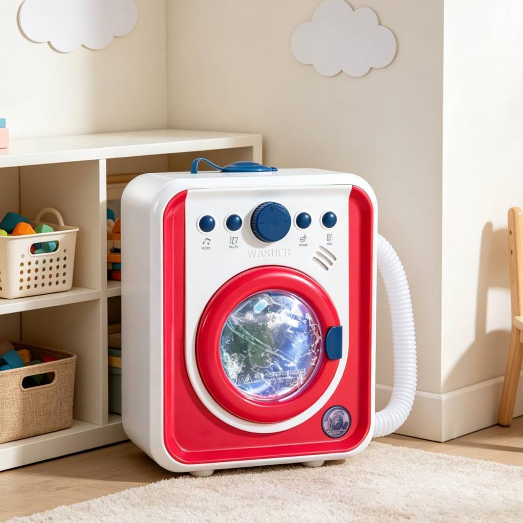غسالة ملابس صغيرة محاكية للأطف - مراجعة Kids Toys In Store وسعره
