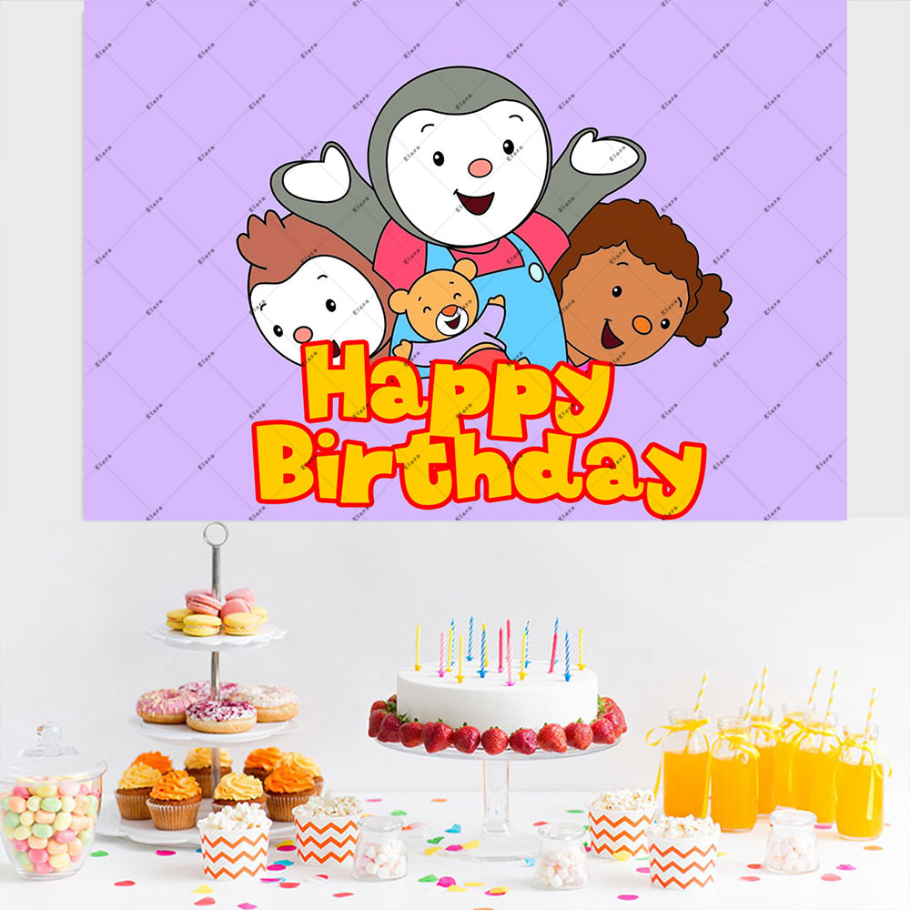 الكرتون Tchoupi البطريق حفلة ع - مراجعة Toys Background For Kids وسعره