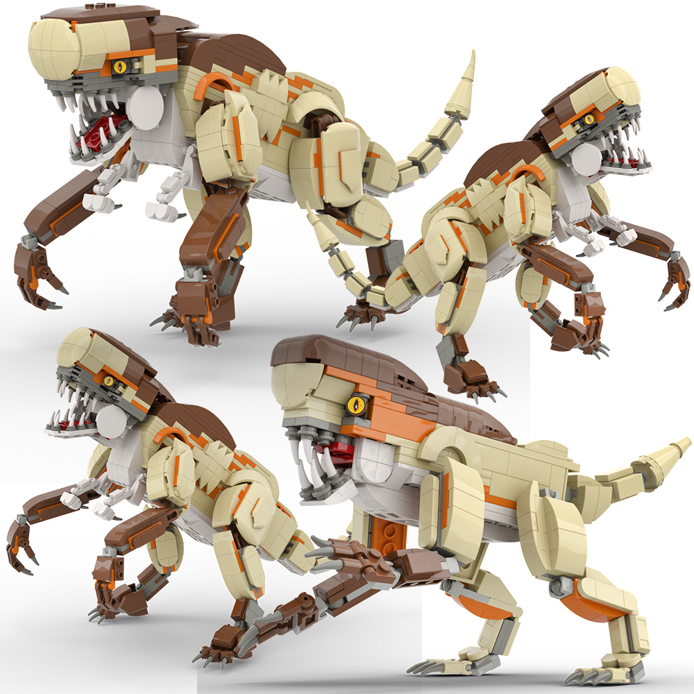 مجموعة مكعبات بناء الديناصورات - مراجعة Dinosaur Figurine Set وسعره