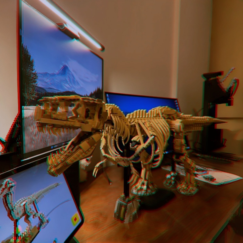متوافق مع 3145 قطعة من مكعبات  - مراجعة Dinosaur Figurine Set وسعره