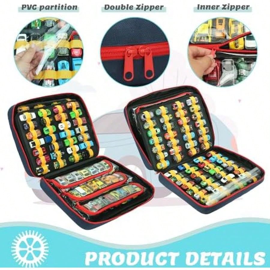 صندوق تخزين سيارات لعبة سعة 12 - مراجعة Kids Storage Toys وسعره