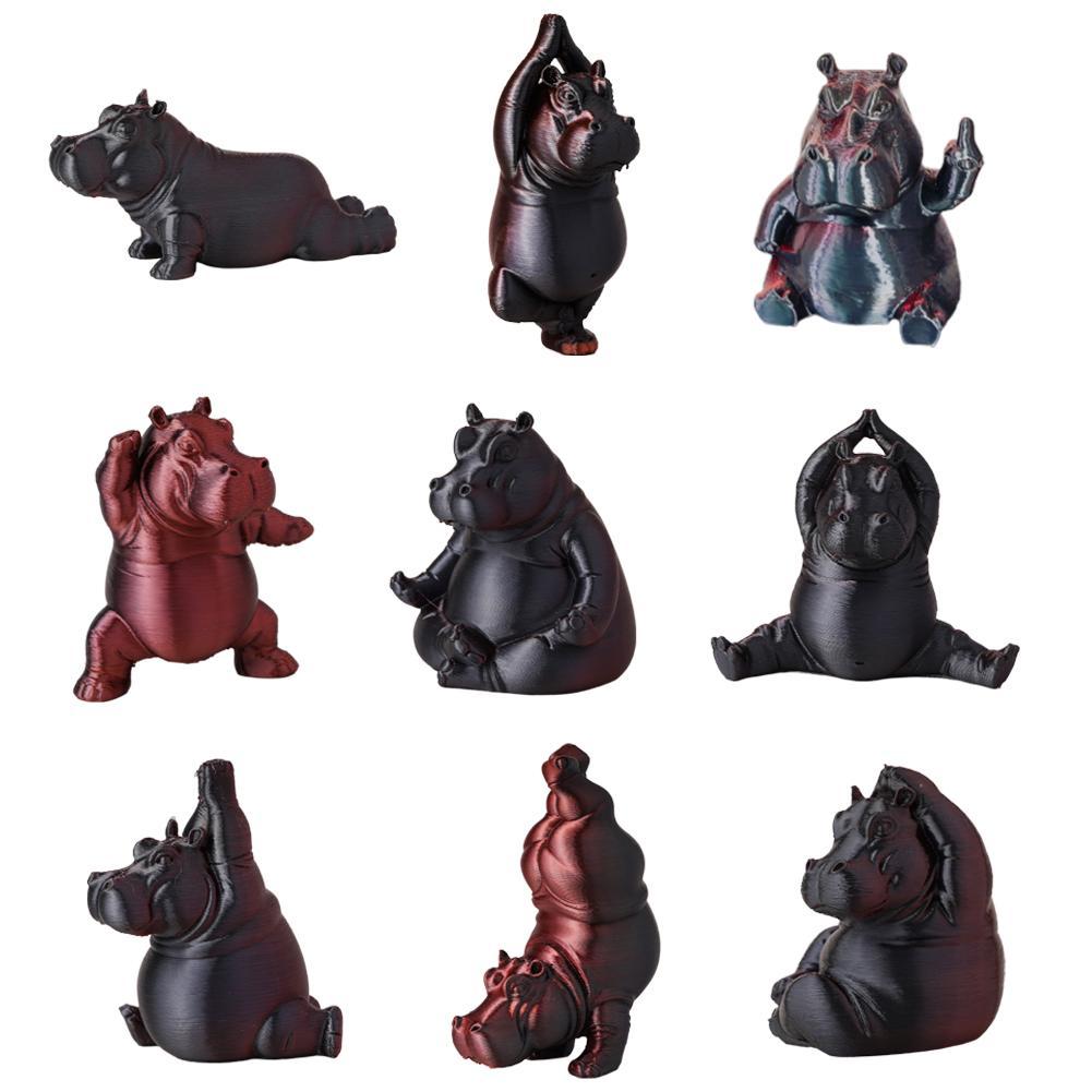 تمثال فرس النهر الإبداعي من ال - مراجعة Kids Yoga Toys وسعره