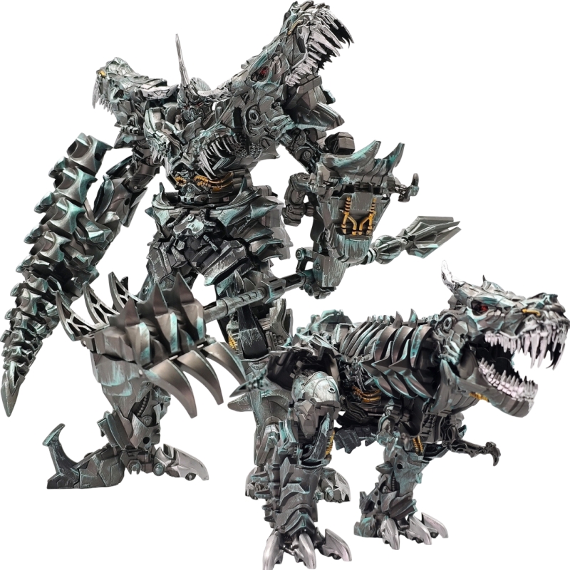23 سم بايوي غريملوك المتحول TW - مراجعة Dinosaur Figurine Set وسعره