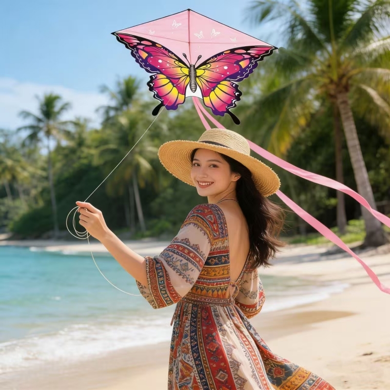 طائرات ورقية على شكل فراشة بطو - مراجعة Kite Wind Outdoor وسعره