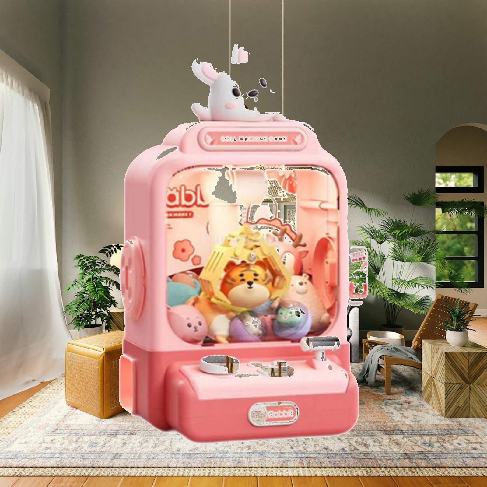 آلة لعبة المخلب الإلكترونية لا - مراجعة Kids Toys Vending Machine وسعره