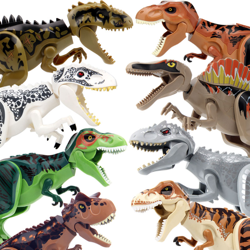 مكعبات بناء على شكل ديناصورات  - مراجعة Dinosaur Figurine Set وسعره