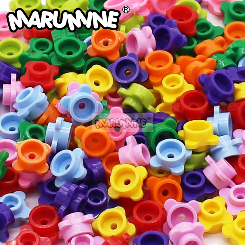 مارومين 200 قطعة MOC 1x1 زهور  - مراجعة Kids Toys Brands وسعره