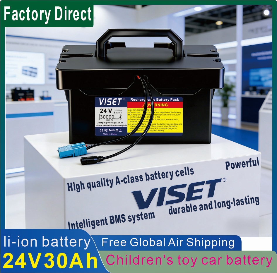 VISET New18650 24V 30Ah بطارية - مراجعة Kids Toys Deals وسعره