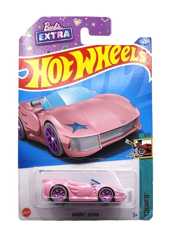 العجلات الساخنة الوردي باربي ا - مراجعة Mattel Toy Barbie وسعره