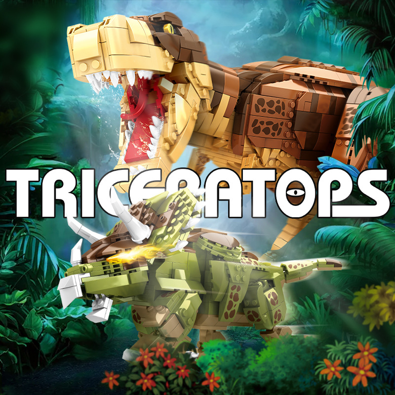 MOC الجوراسي سلسلة سبينوصور تي - مراجعة Dinosaur Figurine Set وسعره