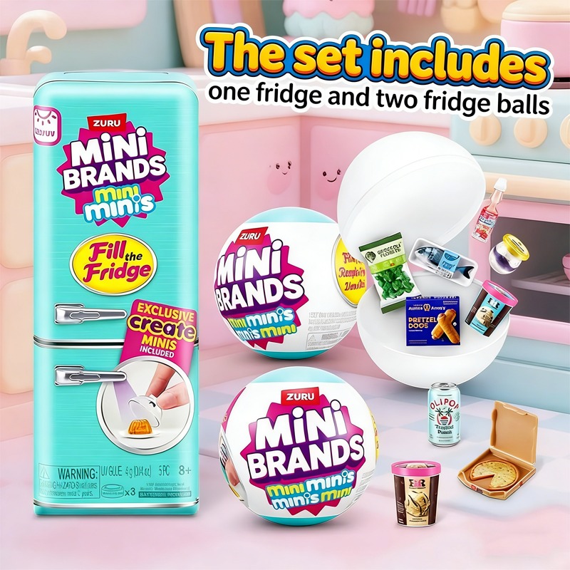 كرة مفاجآت صغيرة للثلاجة، صندو - مراجعة Kids Toys Brands وسعره