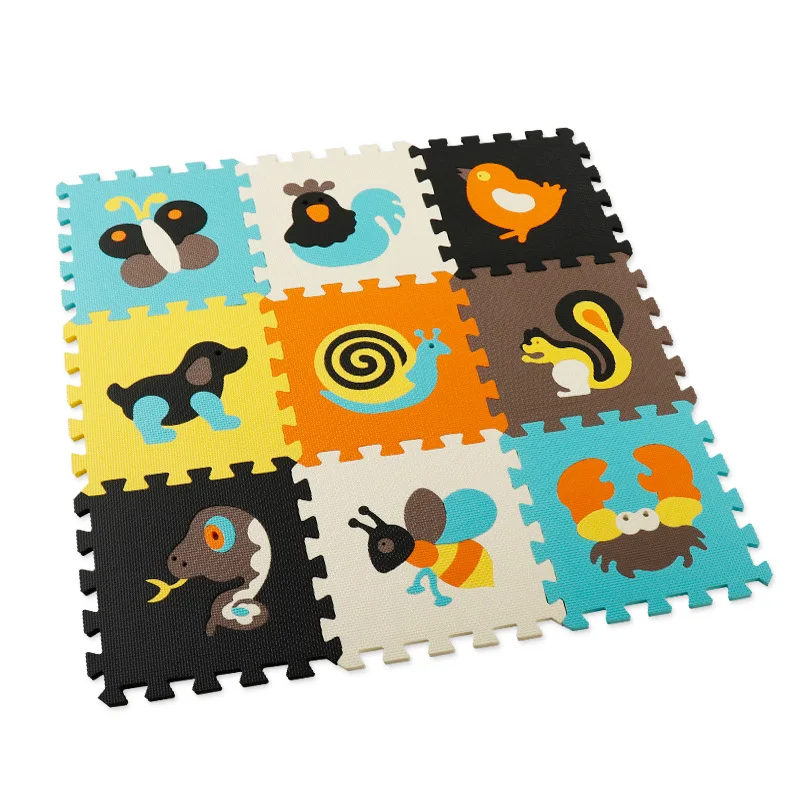 بساط لعب للأطفال بنمط حيوانات، - مراجعة Kids Yoga Toys وسعره