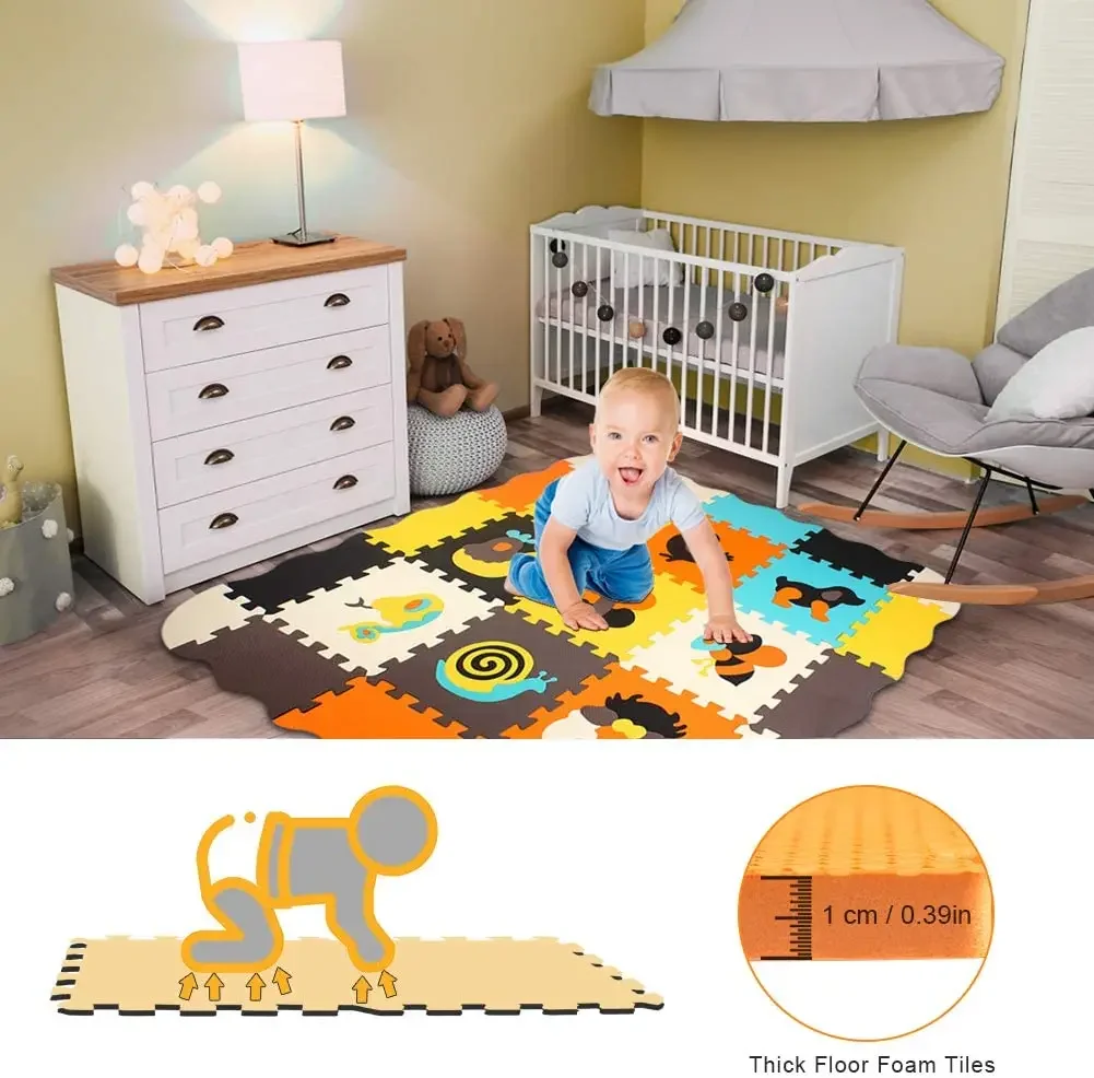 الحيوان نمط الطفل تلعب حصيرة ل - مراجعة Kids Yoga Toys وسعره