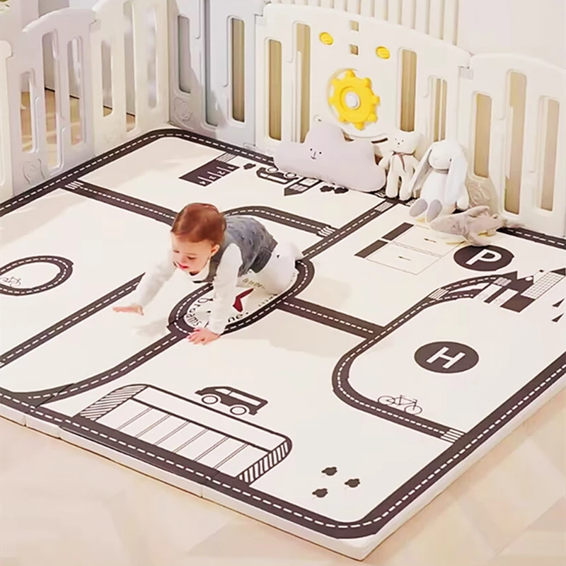 طفل تلعب حصيرة مقاوم للماء لين - مراجعة Kids Yoga Toys وسعره