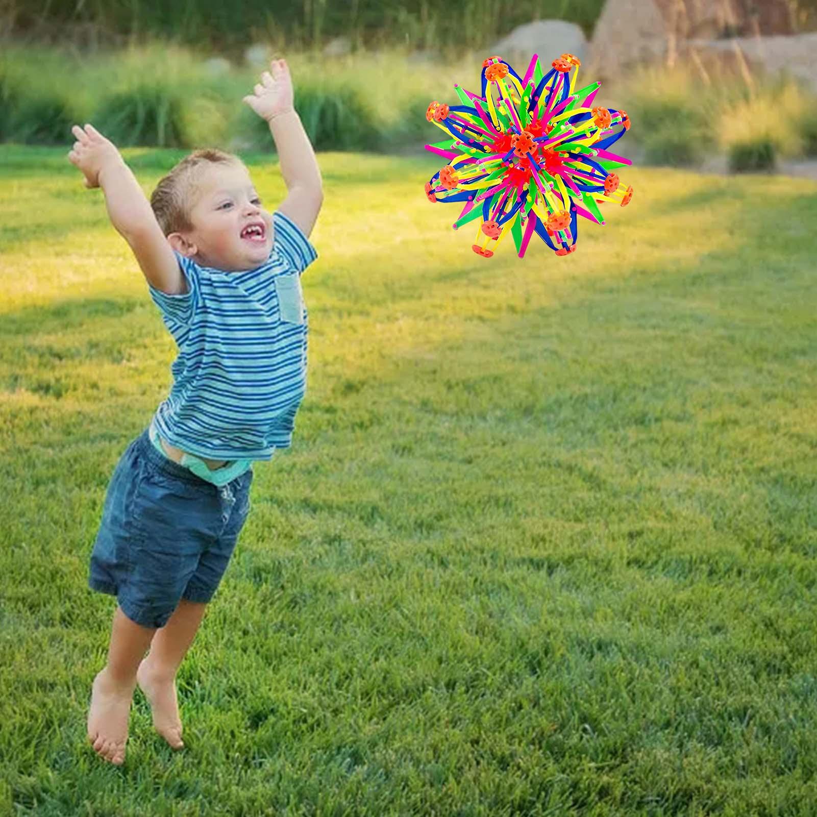 كرة سحرية قابلة للتمدد كبيرة ا - مراجعة Kids Yoga Toys وسعره