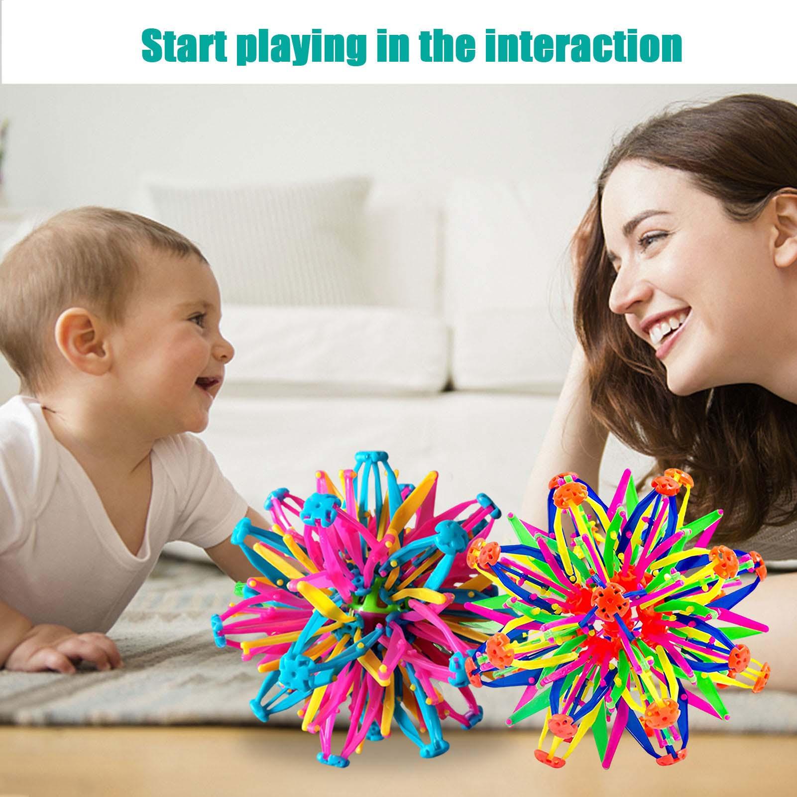 كرة سحرية قابلة للتمدد كبيرة ا - مراجعة Kids Yoga Toys وسعره
